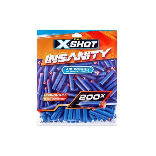 X-Shot Zuru Insanity 200 Pack Darts Refill