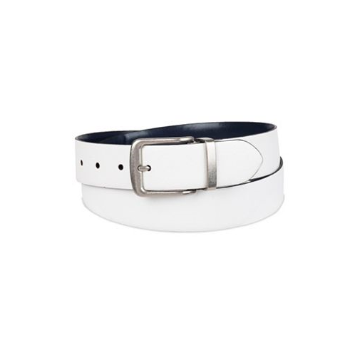 Tommy Bahama Mens Two-In-One Reversible Cushion Inlaid Casual Belt