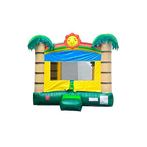 Pogo Bounce House Premium Inflatable Bounce House (Without Blower) - 13 x 12 x 14.5 Foot - Deluxe Castle Big Crossover Inflatable Bouncy House Jumper Unit for Kids