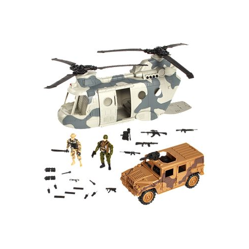 True Heroes Helicopter Transporter Playset Created for You by Toys R Us