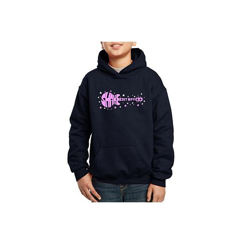 LA Pop Art Shake it Off - Child Boys Word Art Hooded Sweatshirt