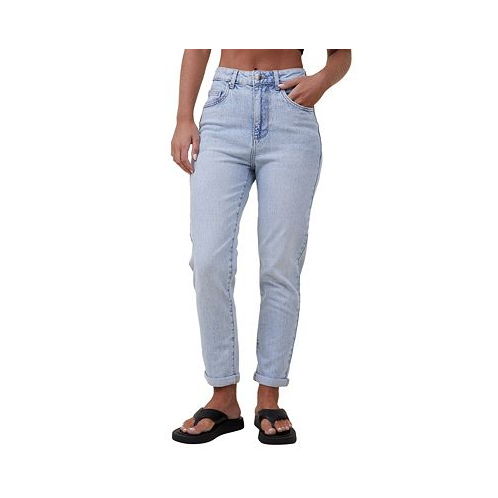 COTTON ON Womens Stretch Mom Jeans