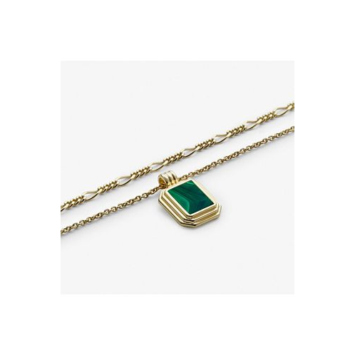 Ana Luisa Layered Necklace Set - Temple Green