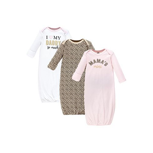 Hudson Baby Baby Girls Cotton Gowns Leopard Mamas Mini