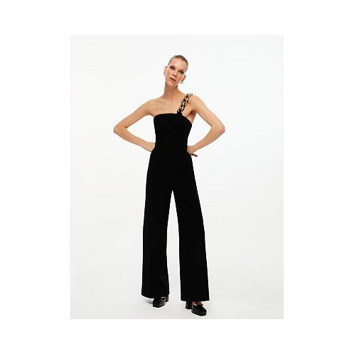 NOCTURNE Womens Wide-Leg Chained Jumpsuit