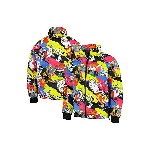 Freeze Max Mens Pink Rugrats Raglan Full-Zip Puffer Jacket
