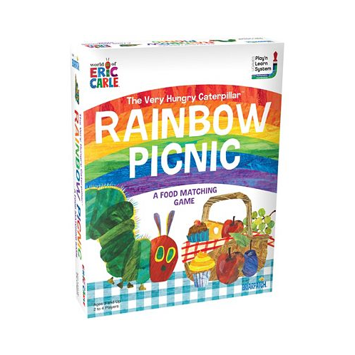 Briarpatch The World of Eric Carle - The Very Hungry Caterpillar Rainbow Picnic Food Matching Game