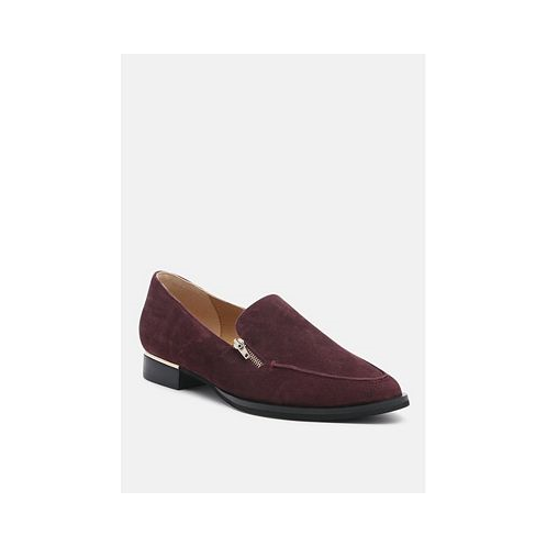 Rag & Co SARA Womens Suede Slip-on Loafers