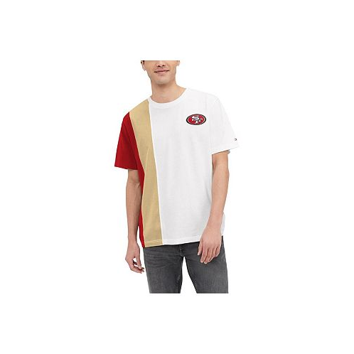 Tommy Hilfiger Mens White San Francisco 49ers Zack T-shirt