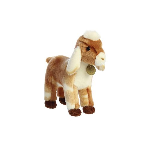 Aurora Medium Nubian Goat Kid Miyoni Tots Adorable Plush Toy Brown 11