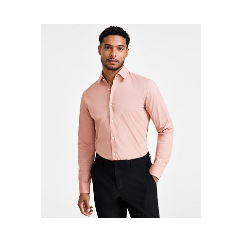 Hugo Boss Mens Kenno Slim-Fit Solid Dress Shirt