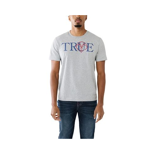 True Religion Mens True Face Short Sleeve T-shirt