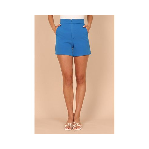 Petal and Pup Womens Kali Tailored Shorts - Blue