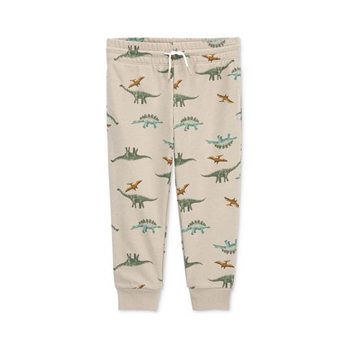 Carters Toddler Boys Dinosaur Pull On French Terry Jogger Pants