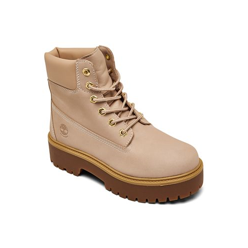 Timberland Womens Stone Street 6 Water Resistant Platform Boots from Finish Line