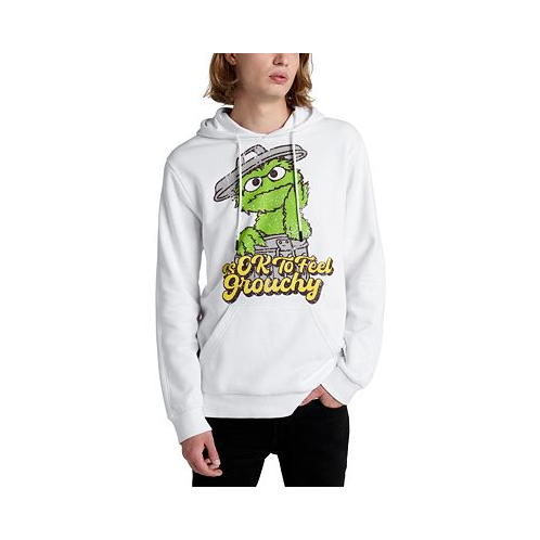 Kenneth Cole X Sesame Street Mens Slim Fit Oscar the Grouch Hoodie