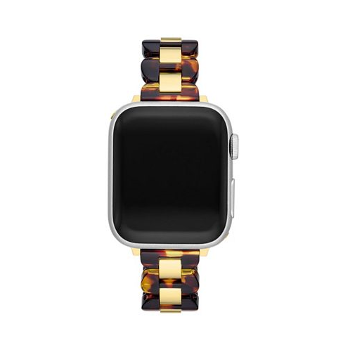 Kate spade new york Womens Tortoise Printed Acetate Band for Apple Watch 38 40 41 42 44 45 49mm