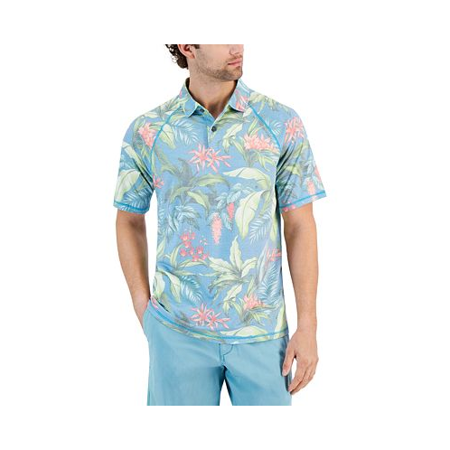 Tommy Bahama Mens Lush Hour Floral Polo Shirt