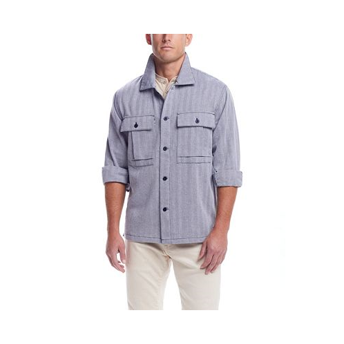 Weatherproof Vintage Mens Summer Long Sleeve Shirt Jacket