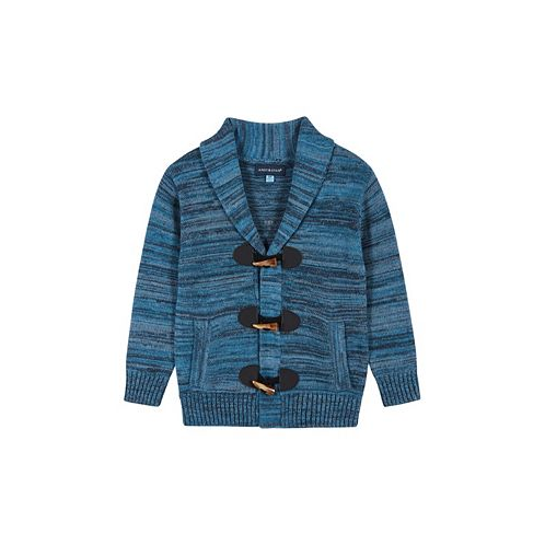 Andy & Evan Toddler/Child Boys Multi Colored Marled Toggle Cardigan