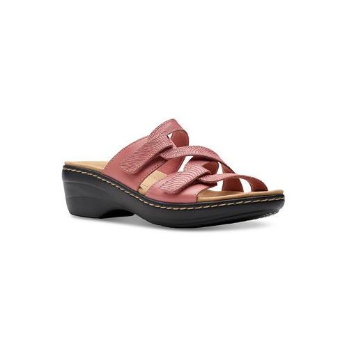 Clarks Merliah Karli Strappy Wedge Heel Platform Sandals