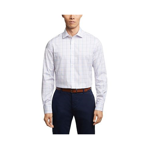 Tommy Hilfiger Mens Flex Slim Fit Wrinkle Resistant Stretch Twill Dress Shirt