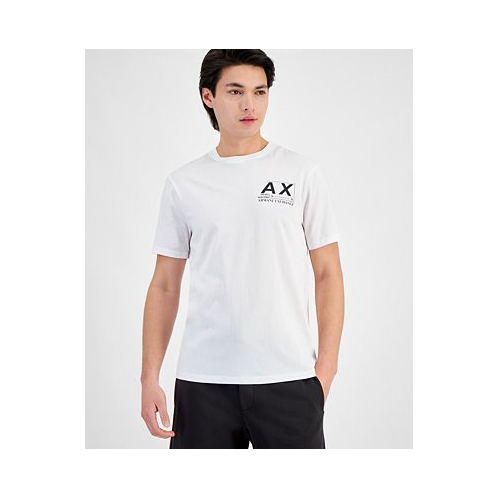 A|X Armani Exchange Mens Sun-Faded Logo T-Shirt
