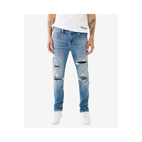 True Religion Mens Matt Ultra Skinny Moto Jeans
