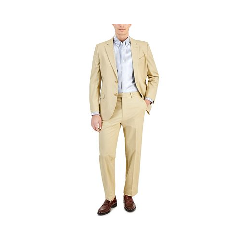 Nautica Mens Modern-Fit Seasonal Cotton Stretch Suit