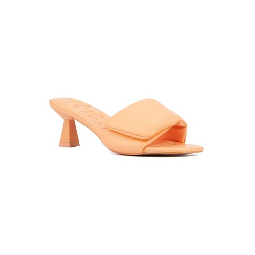 Olivia Miller Womens Allure Heel Sandal