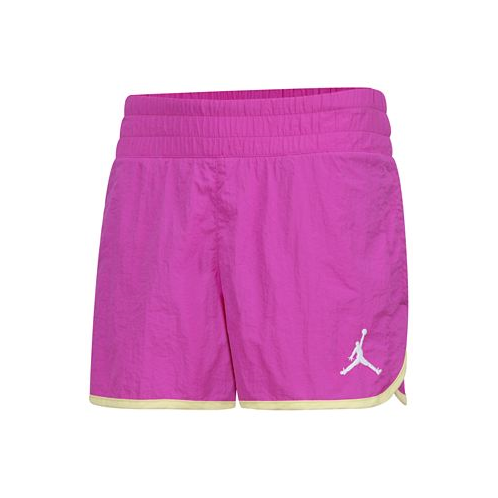 Jordan Big Girls Lemonade Stand Drawcord Shorts