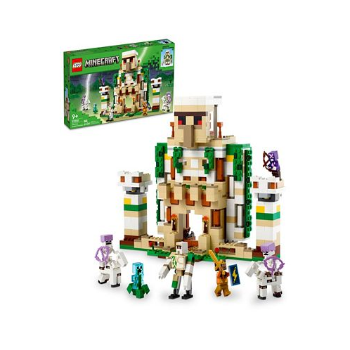 LEGO Minecraft 21250 The Iron Golem Fortress Toy Building Set