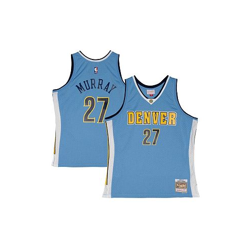 Mitchell Ness Mens Jamal Murray Powder Blue Denver Nuggets 2016/17 Throwback Swingman Jersey