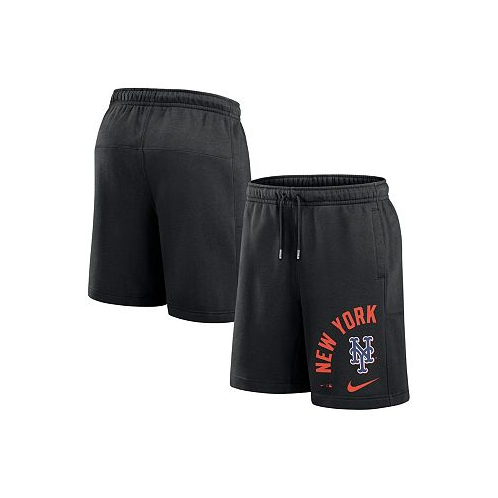 Nike Mens Black New York Mets Arched Kicker Shorts