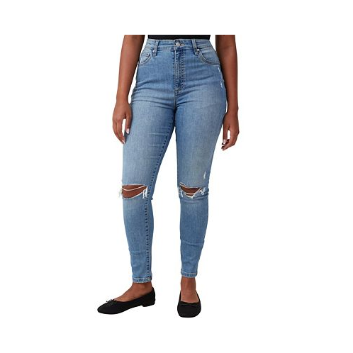 COTTON ON Womens Curvy High Stretch Skinny Jeans
