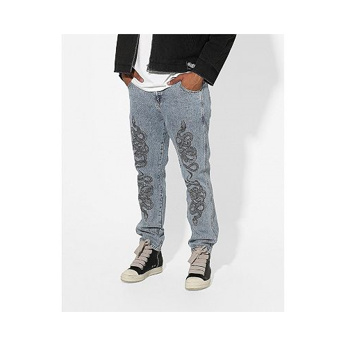 SAINT MORTA Mens Death Adder Relaxed Jeans