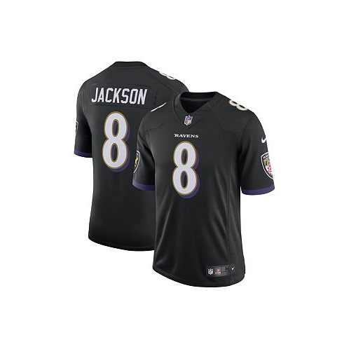 Nike Mens Lamar Jackson Black Baltimore Ravens Speed Machine Limited Jersey