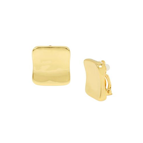 Robert Lee Morris Soho Square Clip-On Earrings