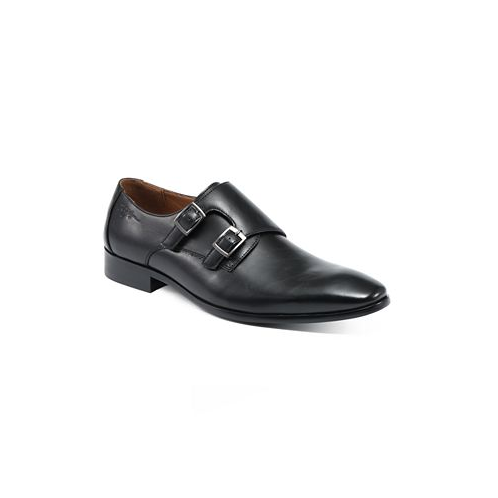 Tommy Hilfiger Mens Summy Double Monk Strap Dress Shoes