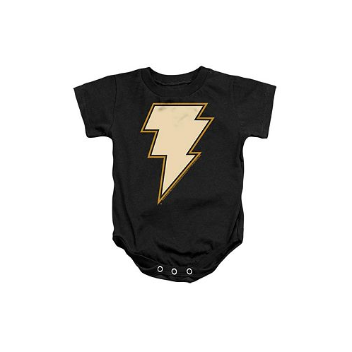 Black Adam Baby Girls Baby Chest Emblem Snapsuit
