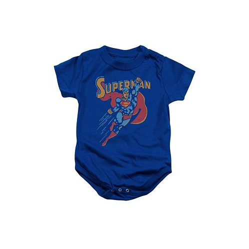 Superman Baby Girls Baby Life Like Action Snapsuit
