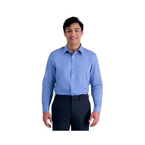 Haggar Mens Premium Comfort Slim Fit Dress Shirt