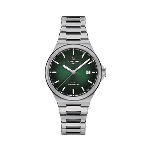 Certina Unisex Swiss Automatic DS-7 Powermatic 80 Stainless Steel Bracelet Watch 39mm