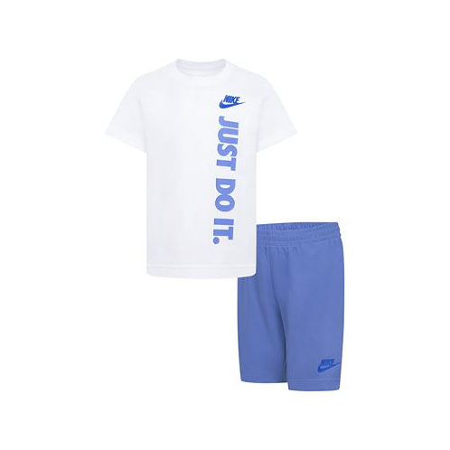Nike Little Boys Just Do It T-shirt and Shorts 2 Piece Set