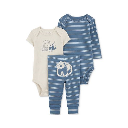 Carters Baby Boys 3-Piece Bodysuits and Pants Set