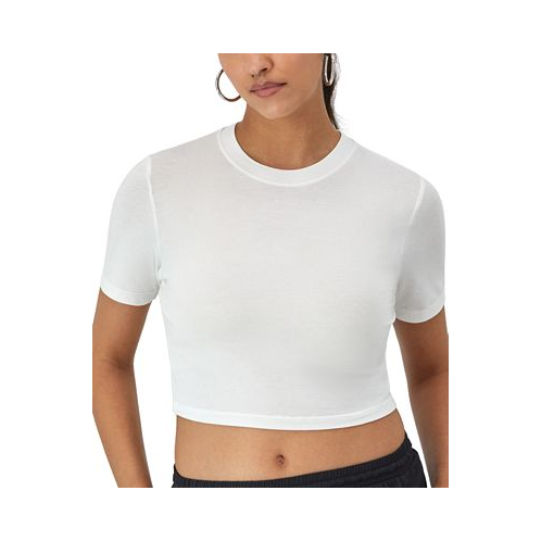 Champion Womens Soft-Touch Short-Sleeve Tiny T-Shirt