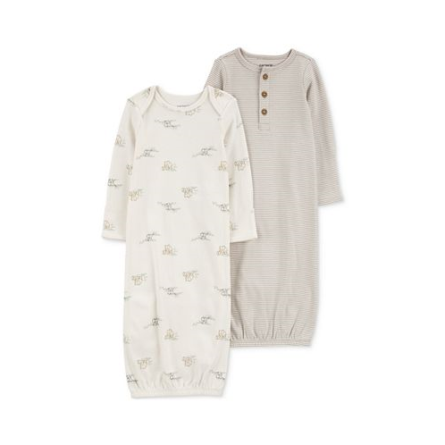 Carters Baby 2-Pc. Cotton Sleeper Gown Set