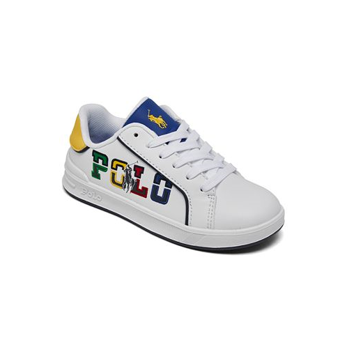 Polo Ralph Lauren Little Kids Heritage Court III Graphic Casual Sneakers from Finish Line