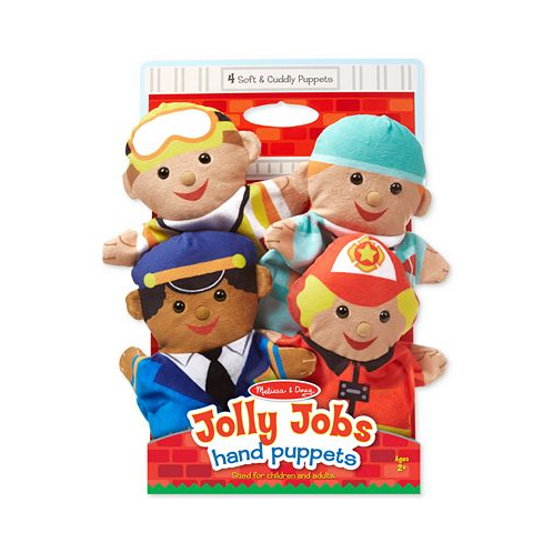 Melissa and Doug Kids Jolly Jobs Hand Puppets Set