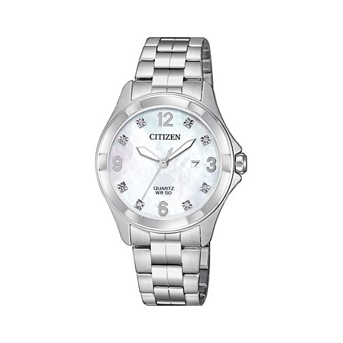 Citizen Womens Quartz Stainless Steel Bracelet Watch 32mm